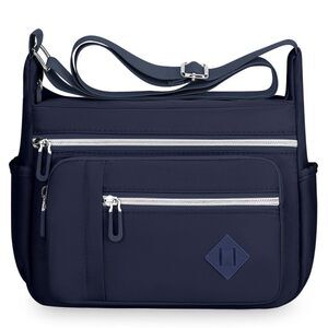 2478 Crossbody Bags Nylon Waterproof Shoulder Purse Messenger Bag Multiple